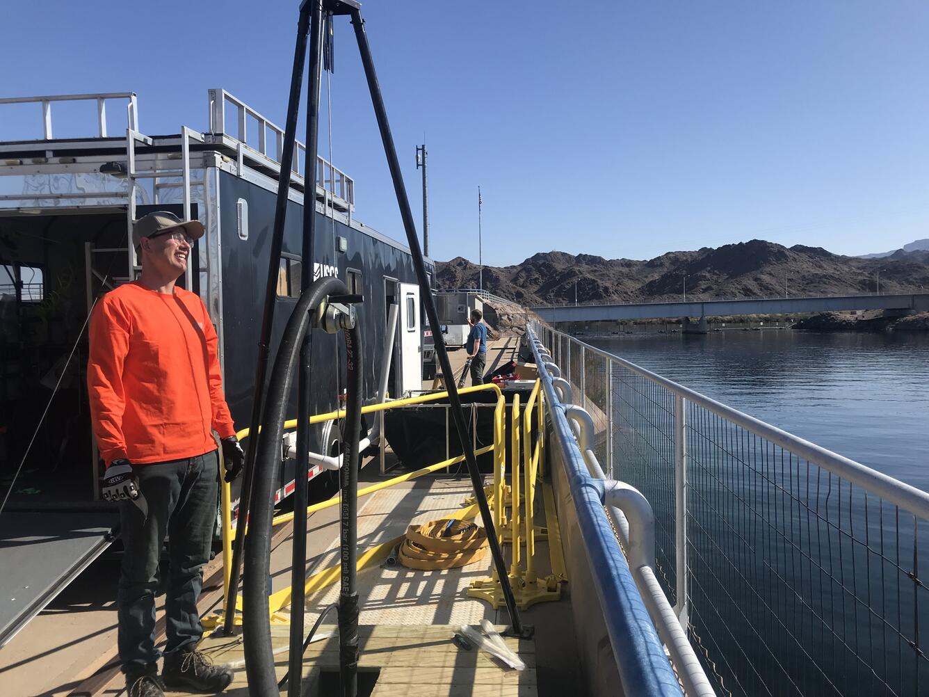 Evaluation of CO2 to prevent biofouling at Davis Hydropower facility, Colorado River, Arizona