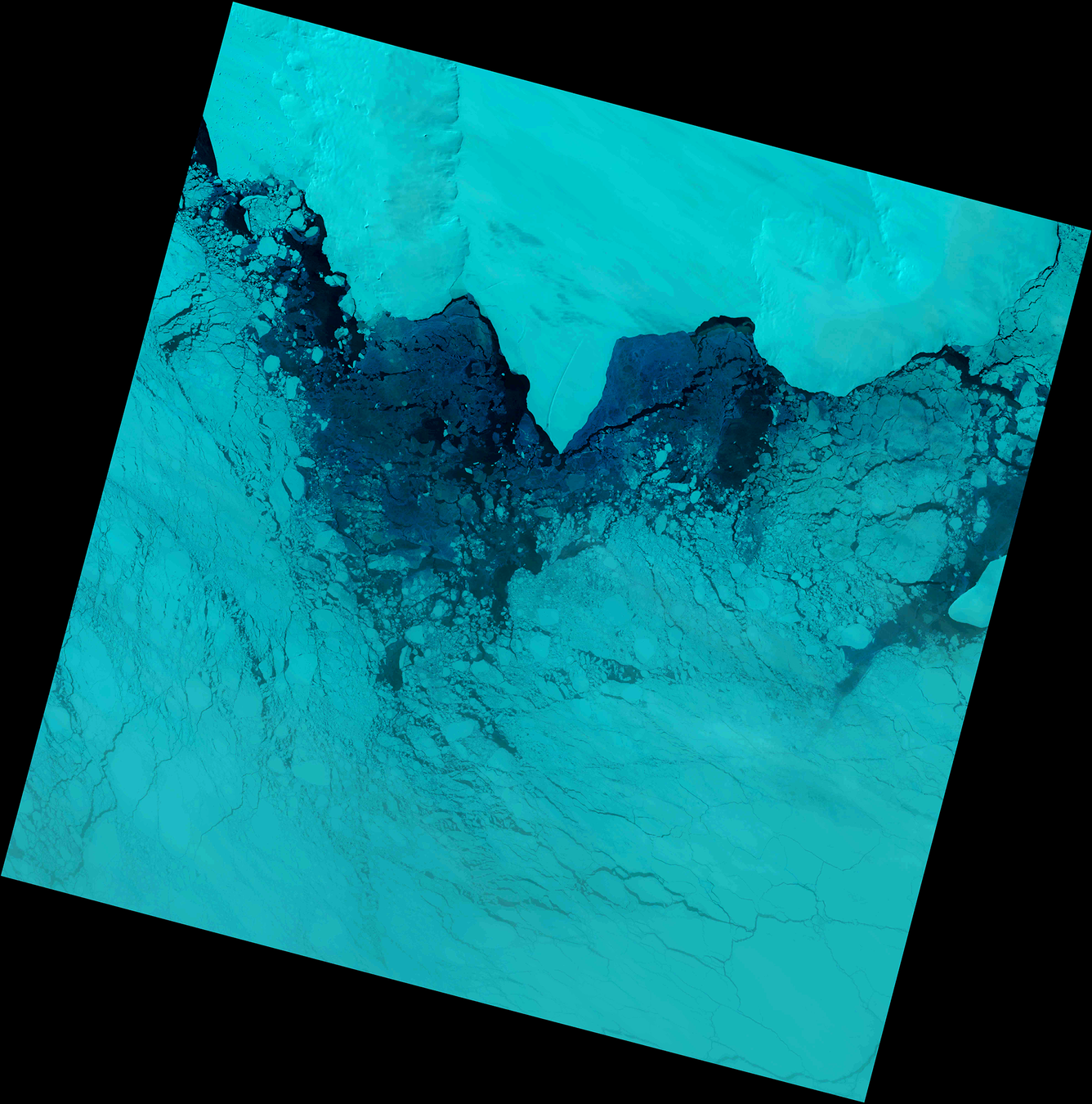Ice Along the Western Antarctic Coastline 