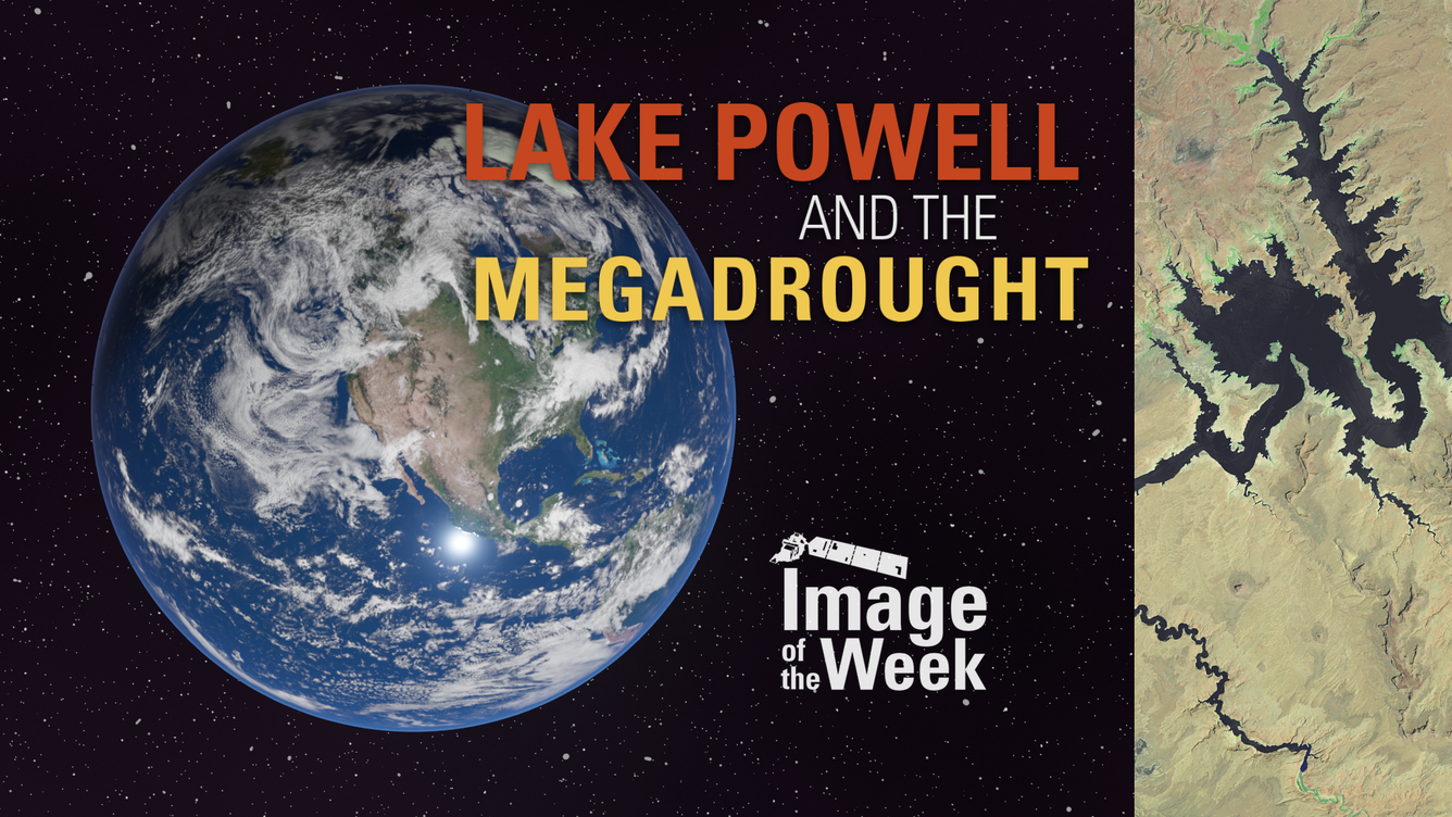 Logo with title and image of Earth