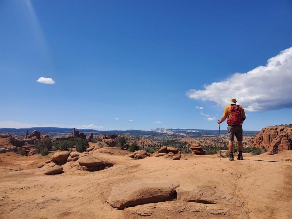 Looking out over Kodachrome State Park