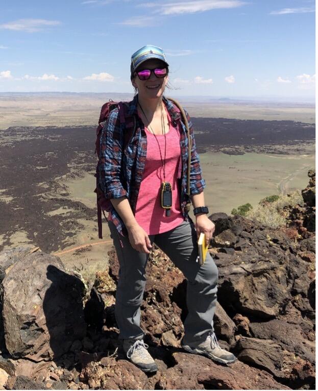 Rumpf standing on an outcropping