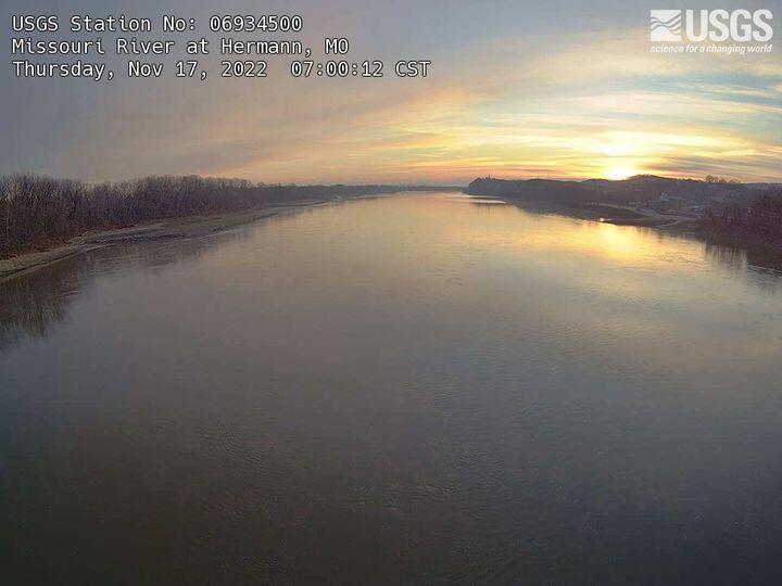 Missouri River at Hermann, Missouri