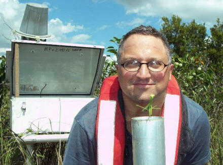 Routine site visit to Bottle Creek to service the surface water station in Shark River Slough, Everglades National Park.