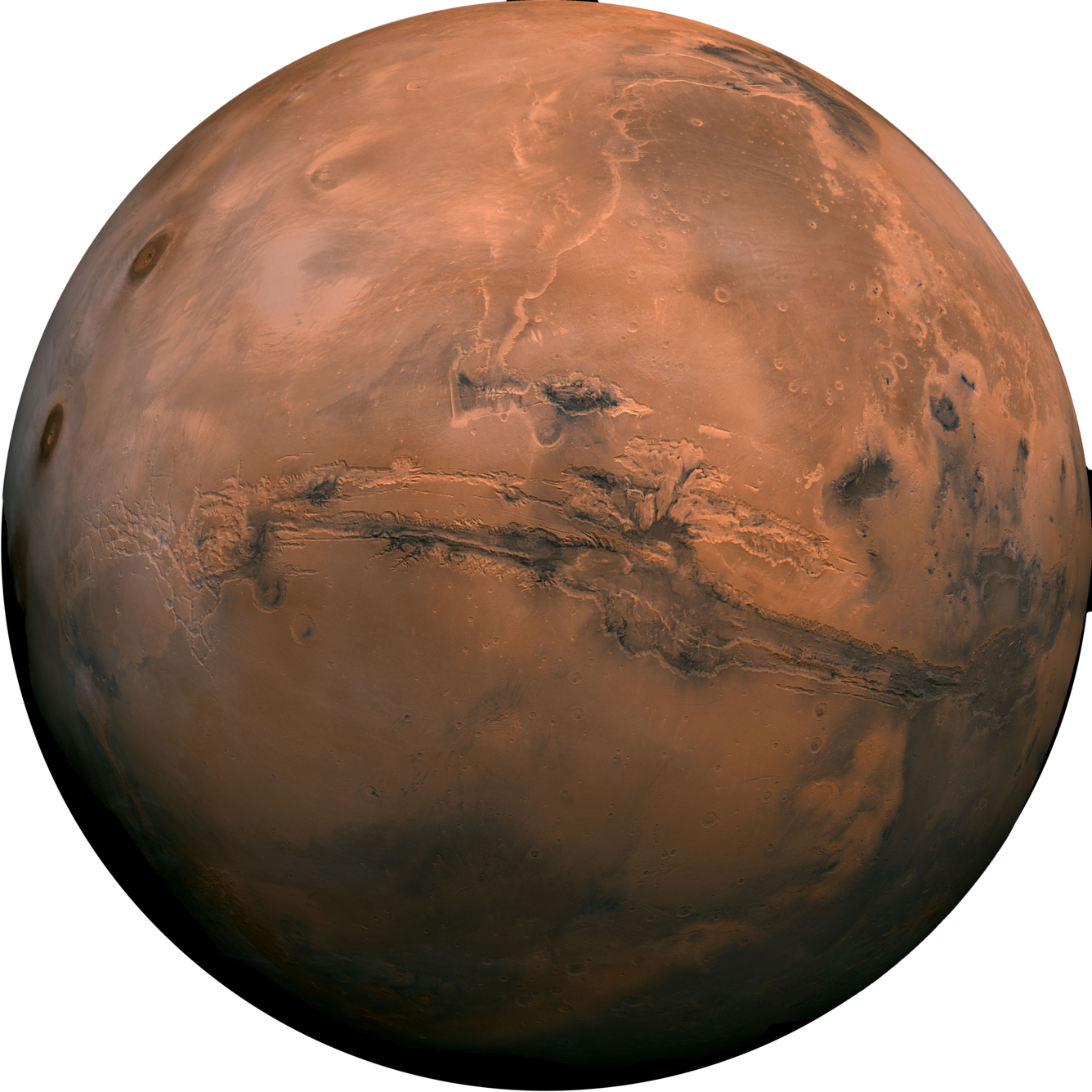 Mars Viking Color Mosaic