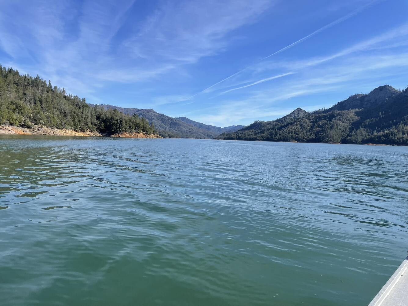 lake with mountains and trees