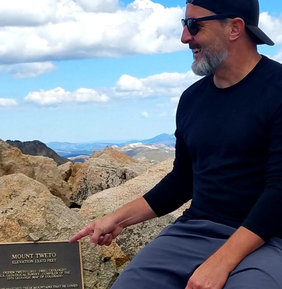 Portrait of USGS Geographer Paco Van Sistine