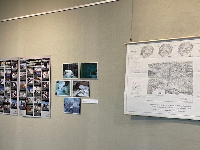 Mount St Helens Art Hallway 2025