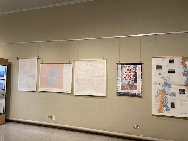 Mount St Helens Art Hallway 2025 - More Wall Hangings