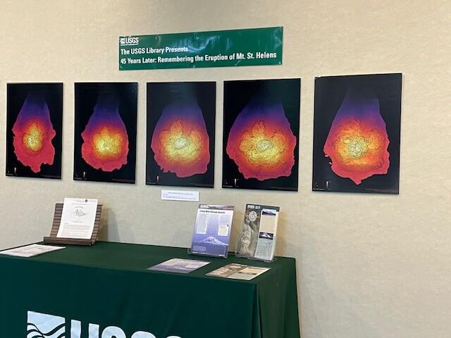 Mount St Helens Art Hallway 2025