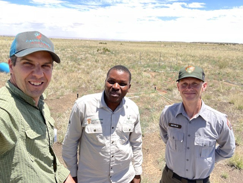 RAMPS hosts park restoration ecologist from South Africa, Dr. Mmoto Masubelele