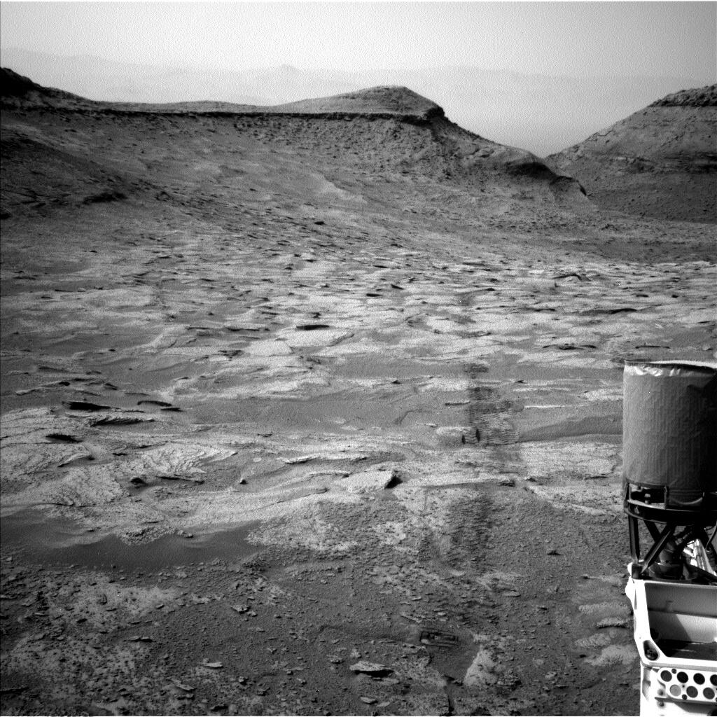 Left Navigation Camera onboard NASA's Mars rover Curiosity on Sol 3708