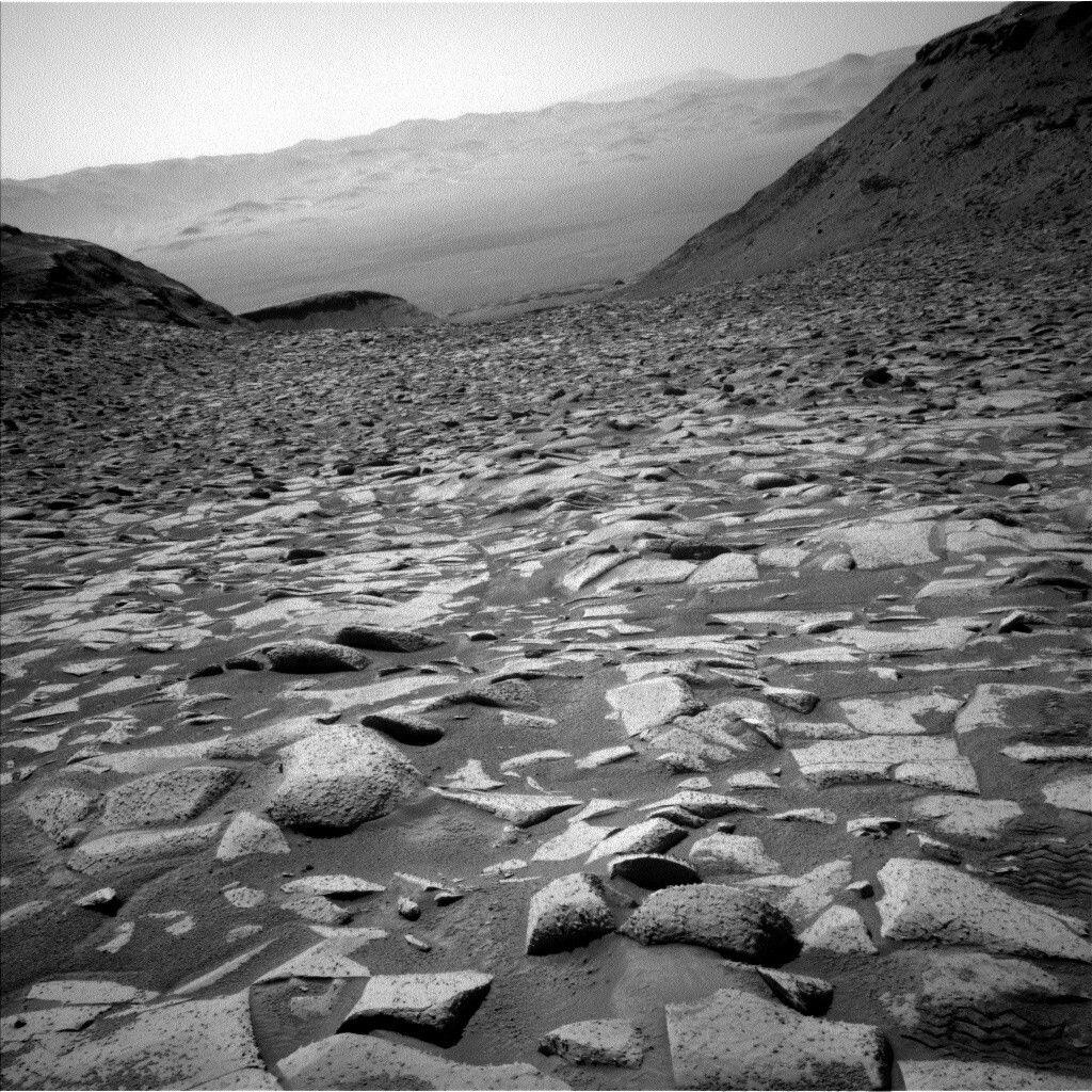 Mars image captured by NASA's Mars rover Curiosity on Sol 4510