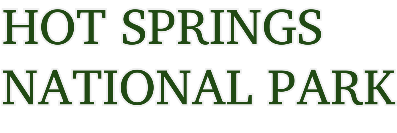 Uppercase dark green text showing official name of boundary area.