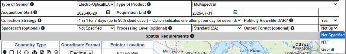 CIDR Output Format Options