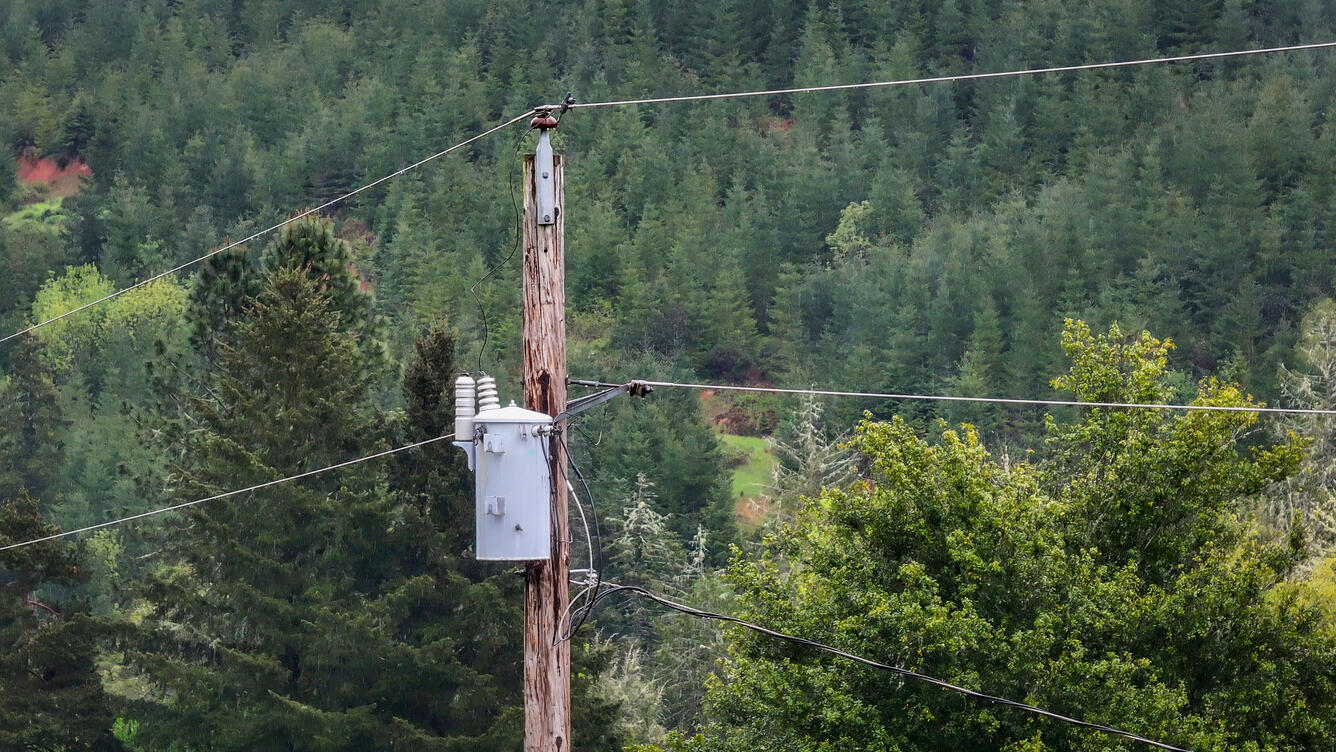 An electrical pole