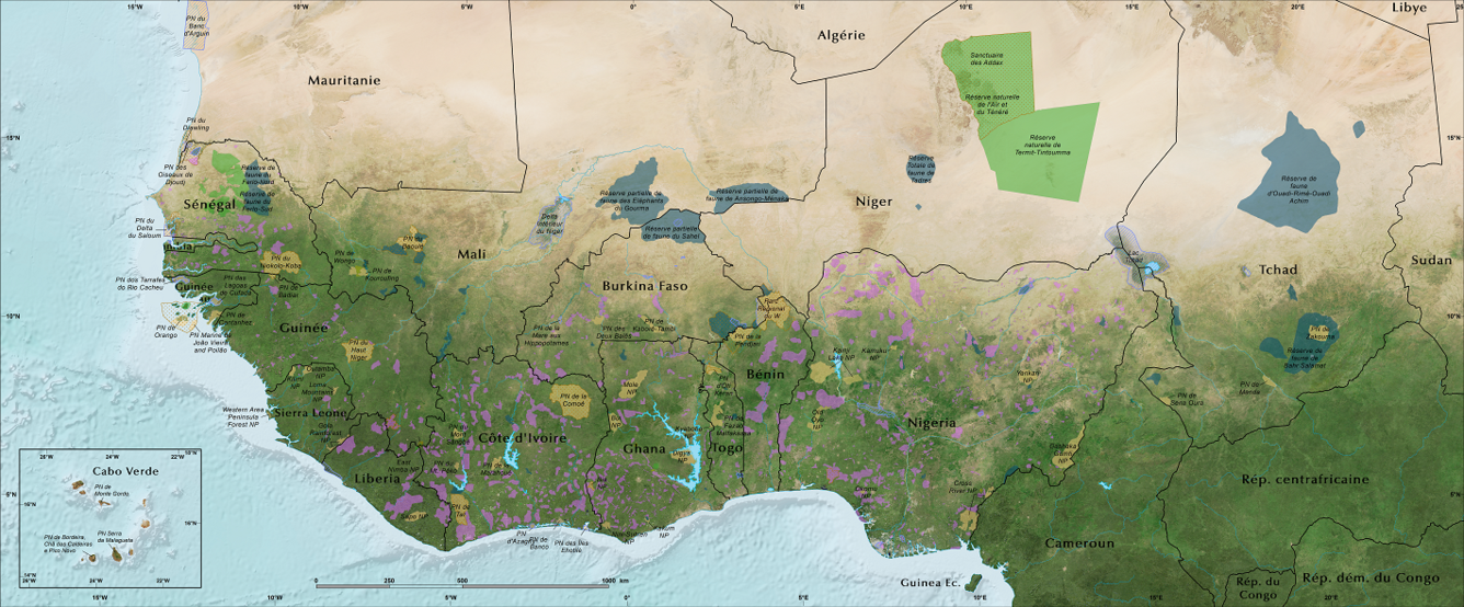 West Africa Protected Areas