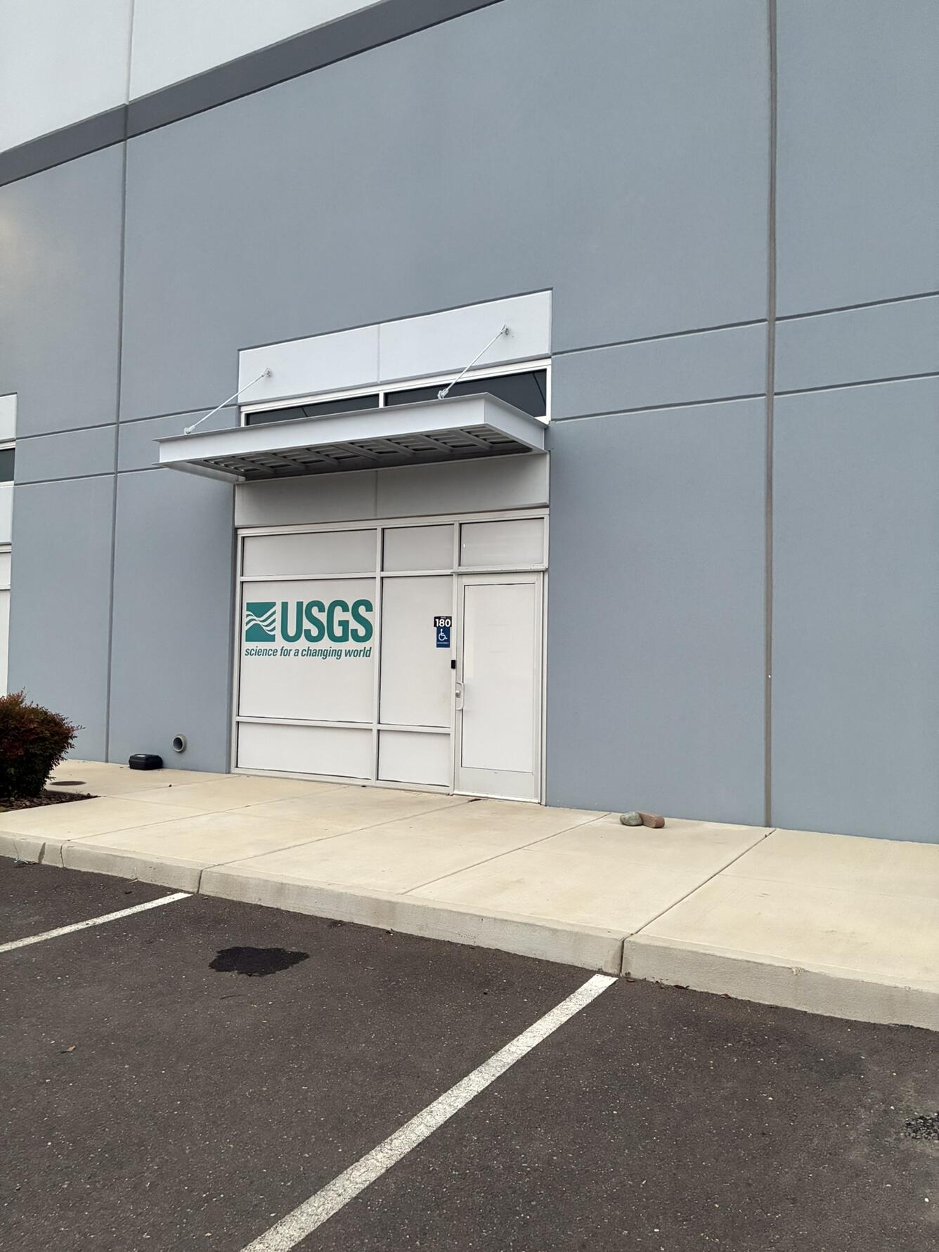 Front door to warehouse