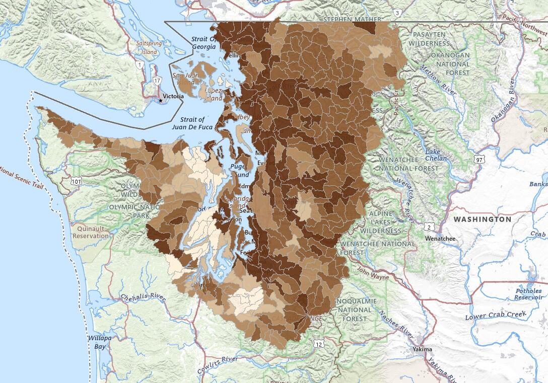 SPARROW Puget Sound Mapper