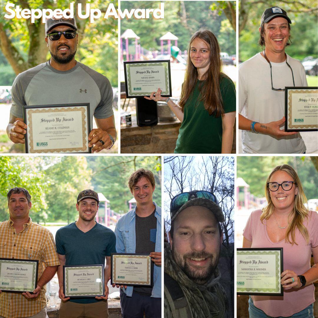 A photo collage of award recipients.
