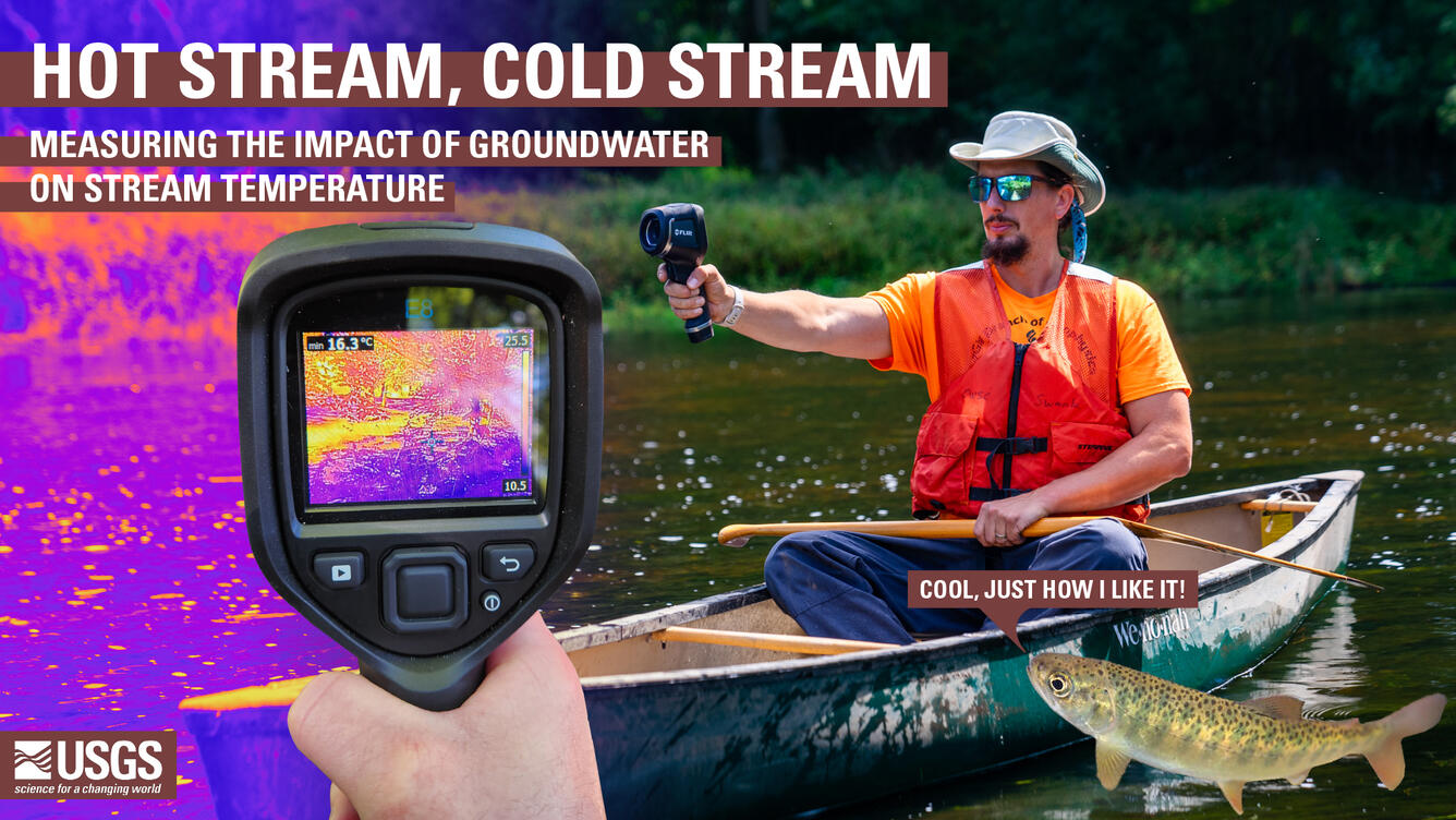 Hot Stream, Cold Stream. Measuring the impact of groundwater on stream temperature.