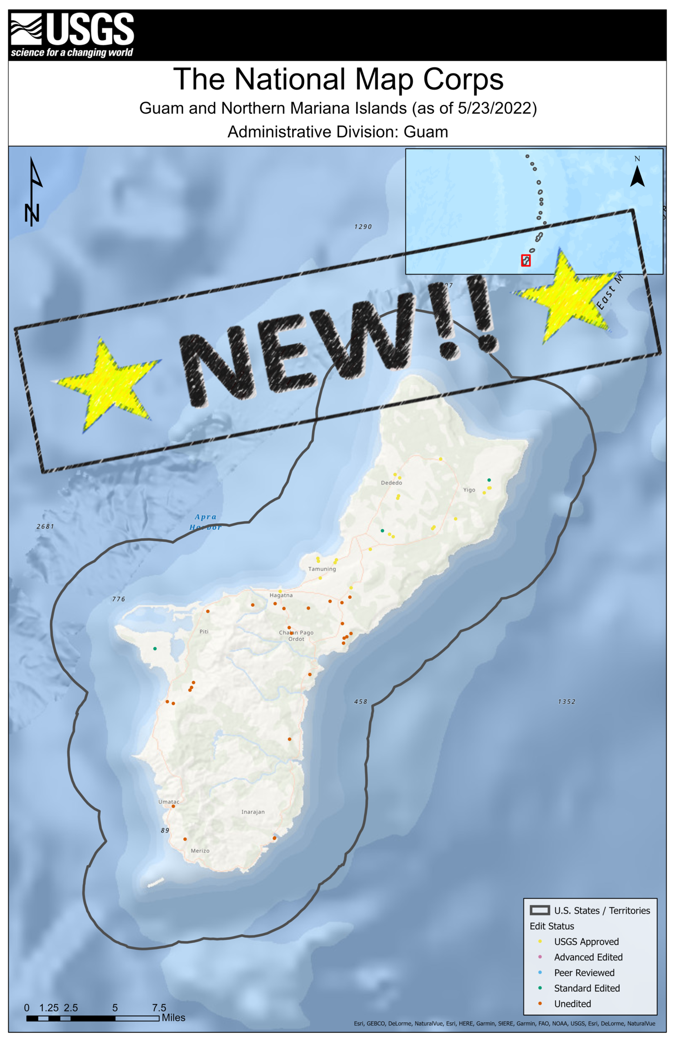 TNMCorps Mapping Challenge: US Pacific Territories NEW