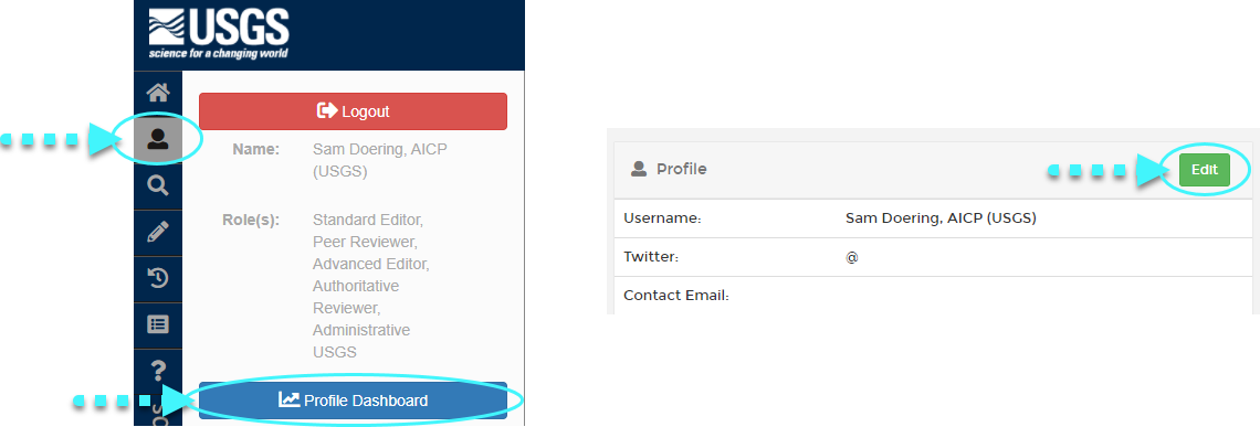 TNMCorps Profile Dashboard Screenshot