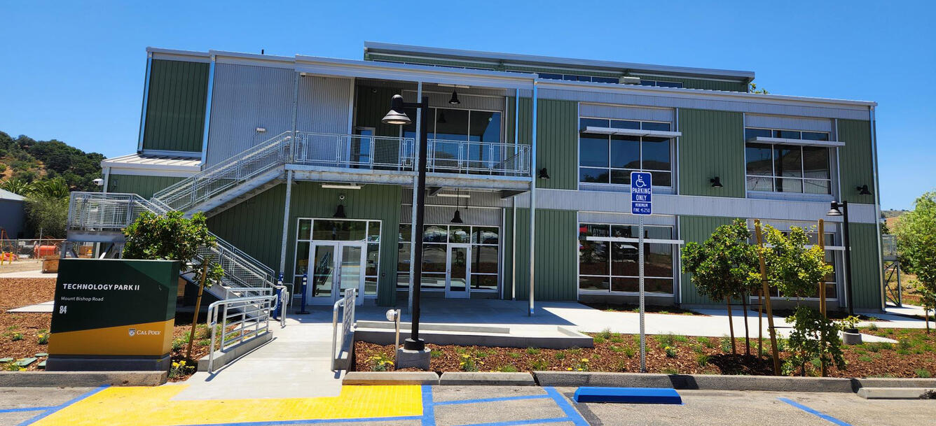 Exterior of Cal Poly Technology Park II office