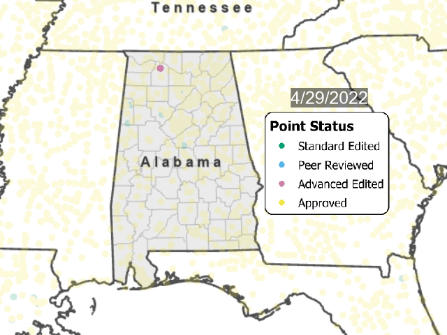 TNMCorps Mapping Challenge: Timelapse of City/Town Halls in Alabama 05/20/22