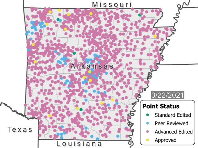TNMCorps Mapping Challenge: Timelapse of FireStations in AR