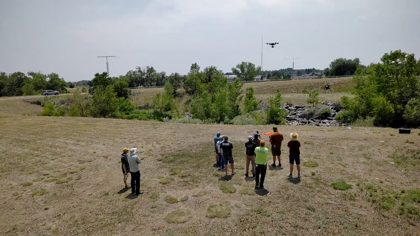 CPWSC staff gather for Uncrewed Aircraft System (UAS) training to support research through expansion of our surveyance capabilities.