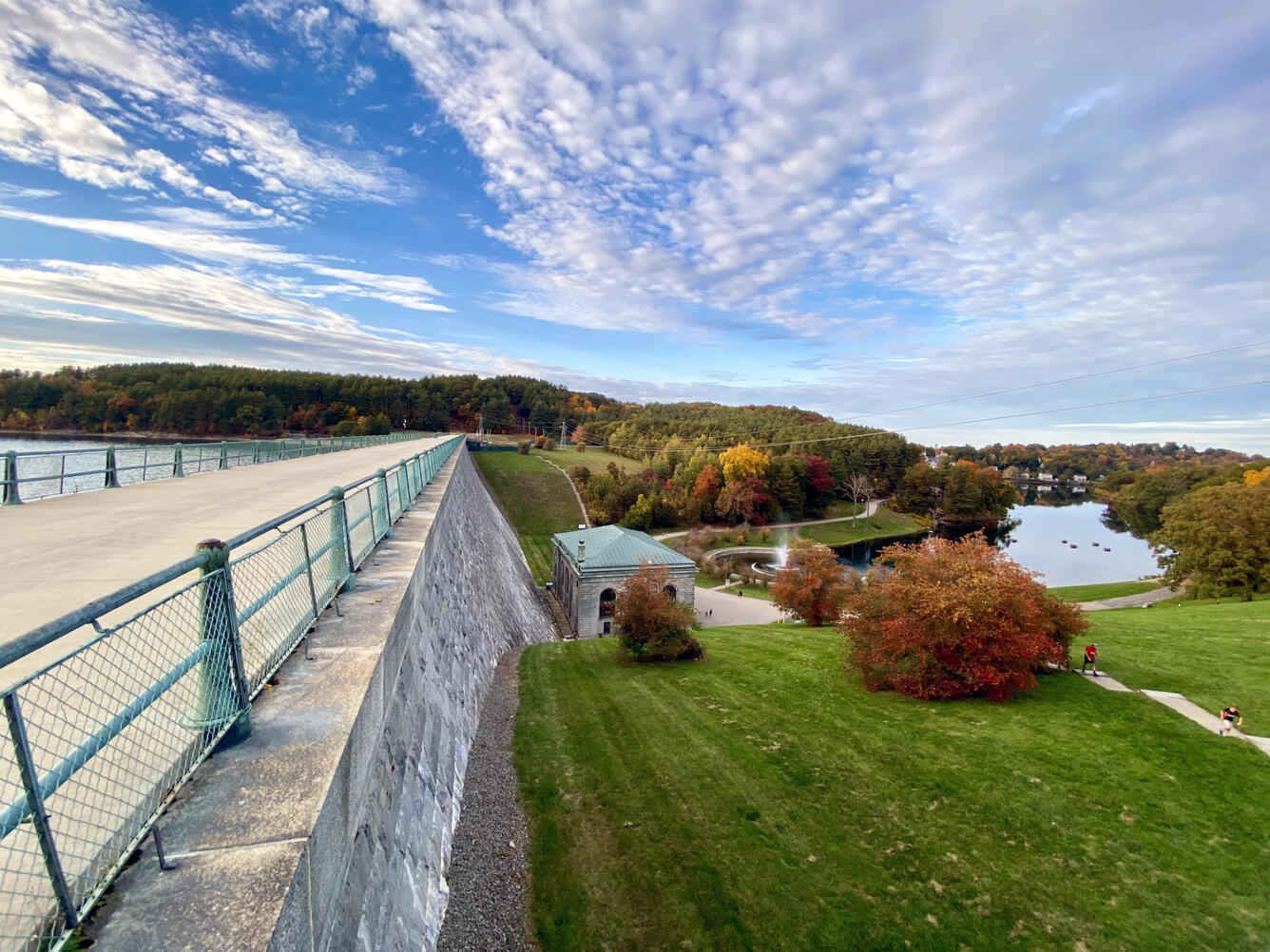 Wachusett Dam, Clinton, Massachusetts — Hydrologic Infrastructure of the Nashua River System