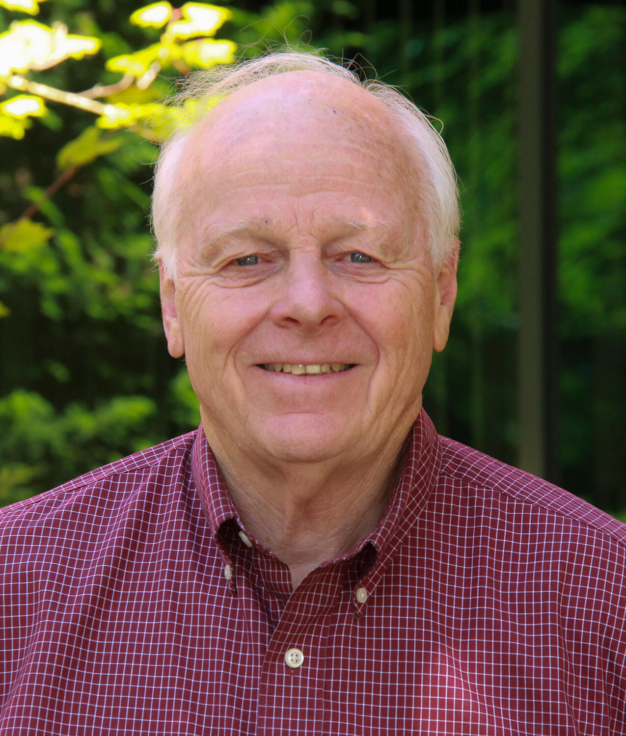 Richard Waitt standing outside of CVO.