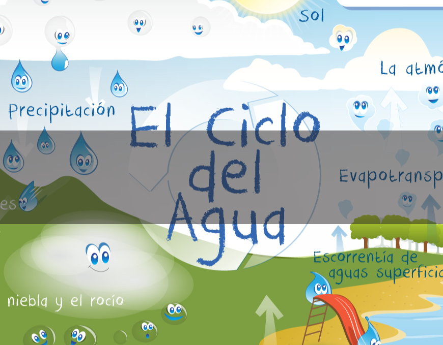 The Water Cycle for Kids in Spanish