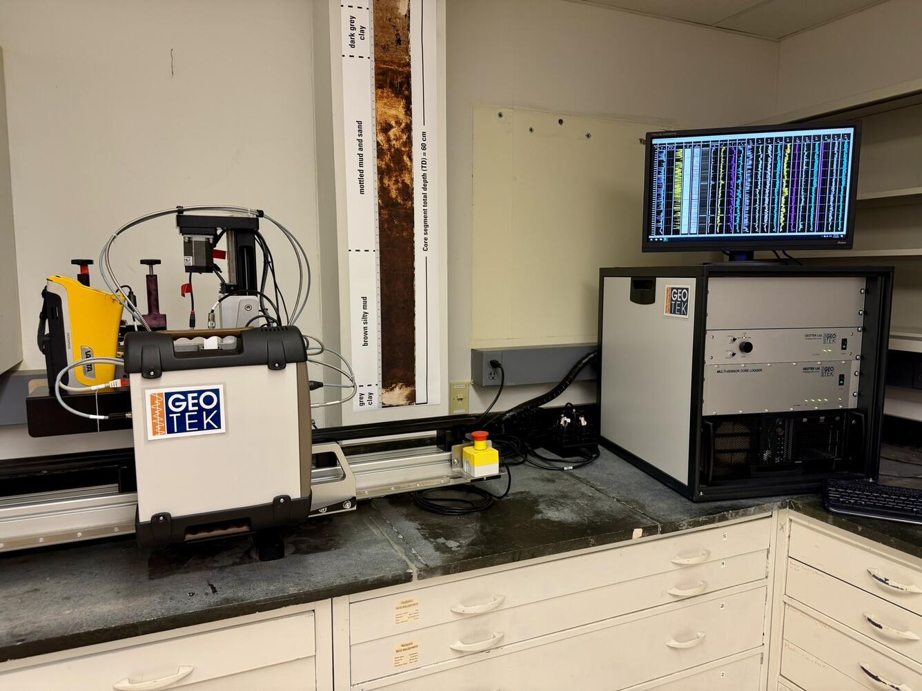 GeoTek MSCL-XZ system