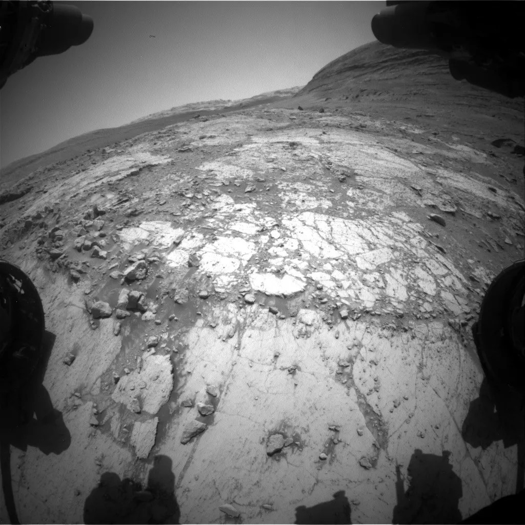 Image of the Mars surface from NASA's Mars rover Curiosity on Sol 4251