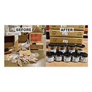 Samples before and after proper curation