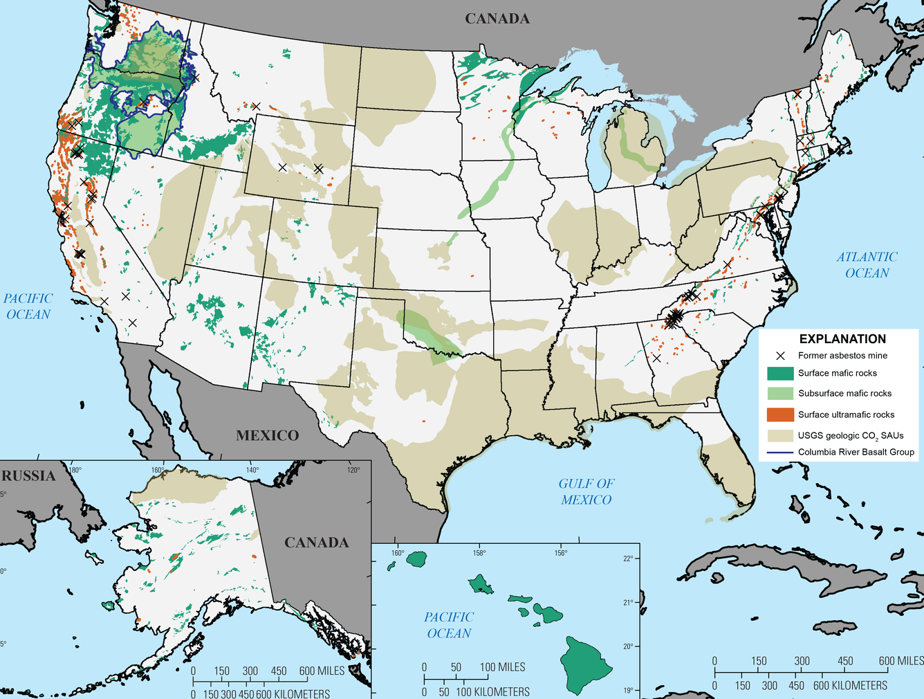 Carbon Mineralization Map