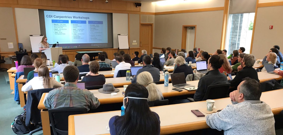 Photo of a session at the 2023 CDI Workshop