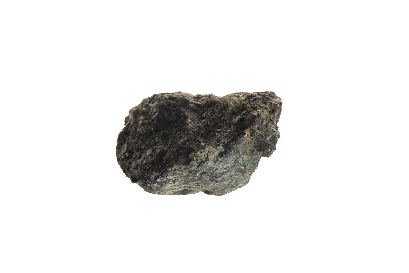 High-definition image of enargite specimen with granular texture and dark metallic color.