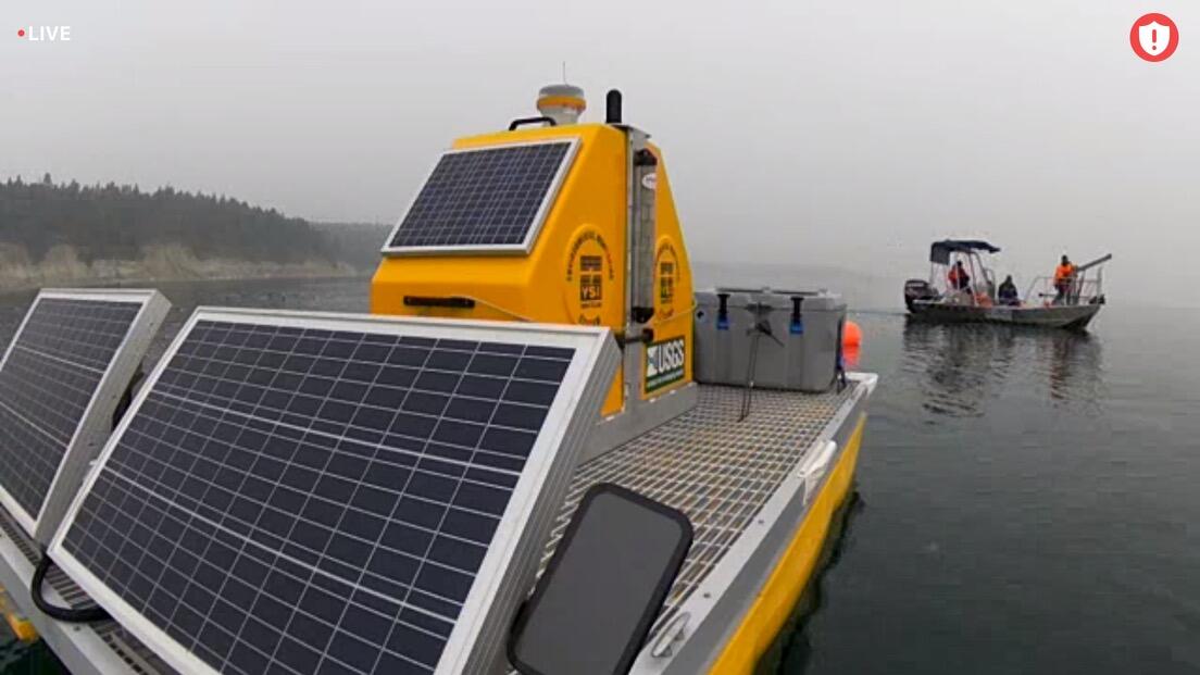 Lake Koocanusa Sampling Platform