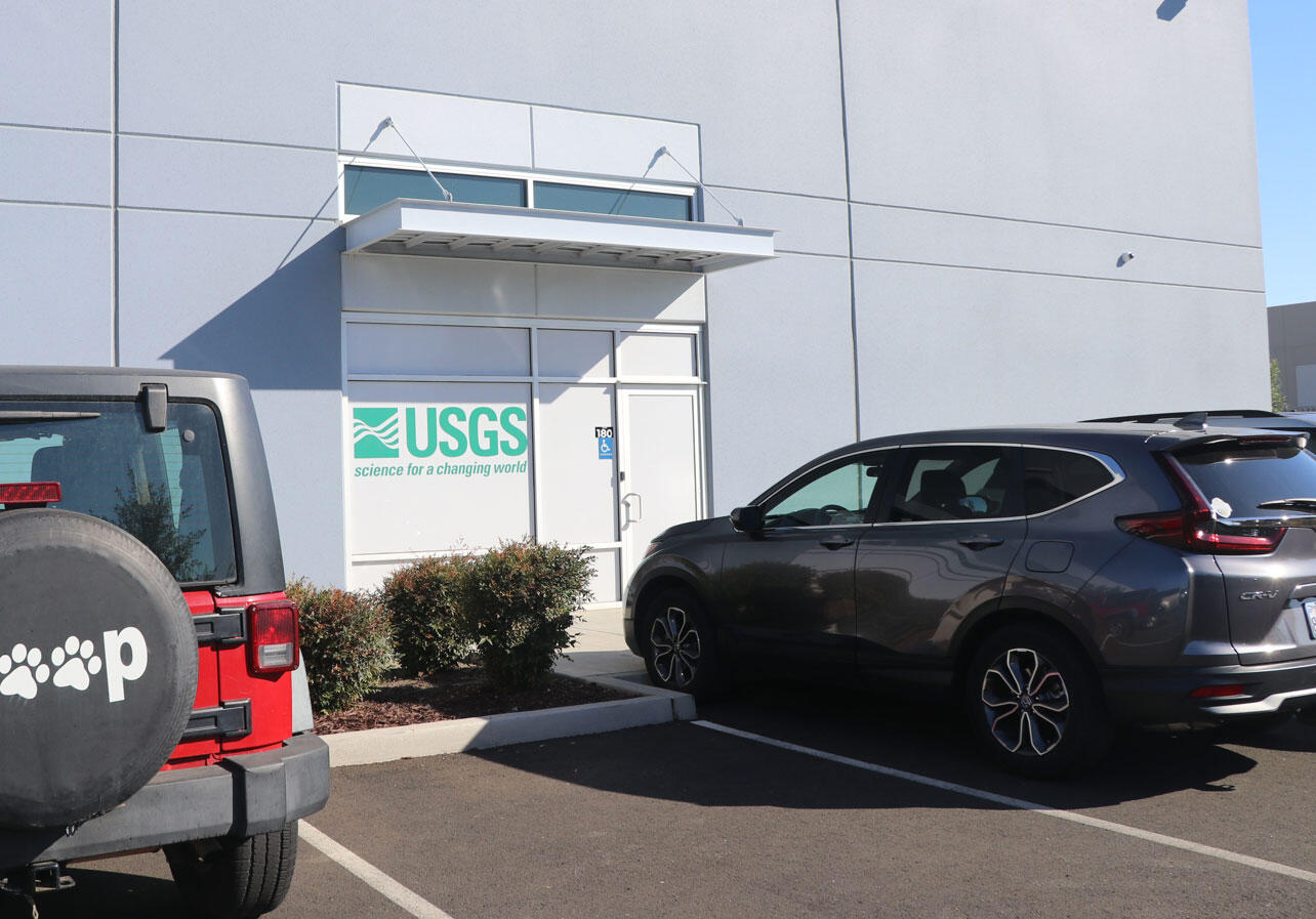 The entrance to the West Sacramento Projects Office.