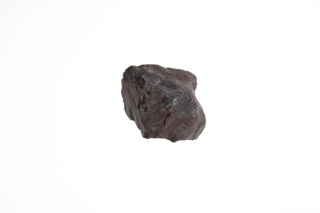 Isolated martite variety of hematite from the USGS mineral collection. 