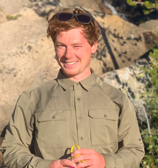 Photo of USGS Geologist Leland R. Spangler