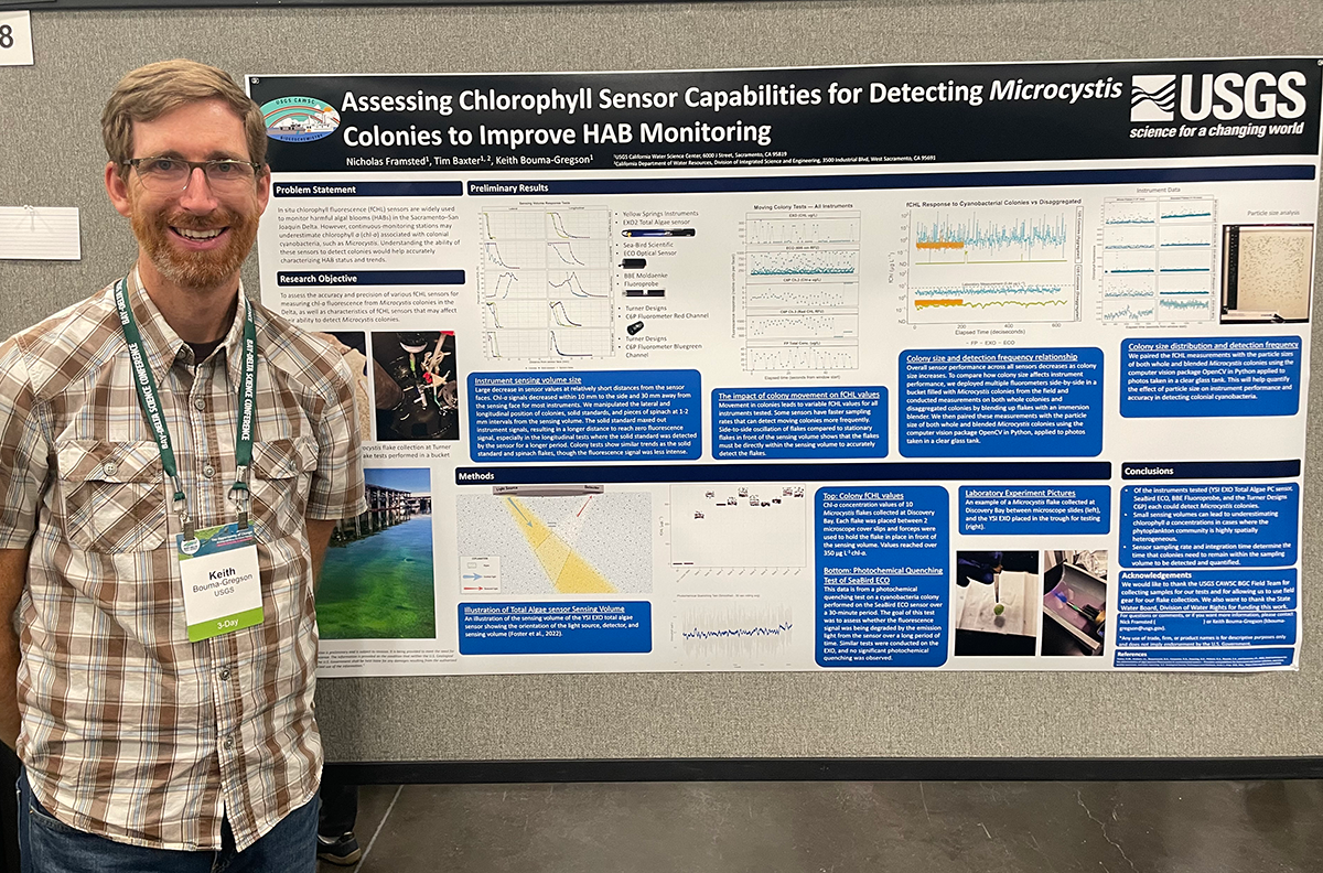 Poster: Assessing Chlorophyll Sensor Capabilities for Detecting Microcystis Colonies to Improve HAB Monitoring