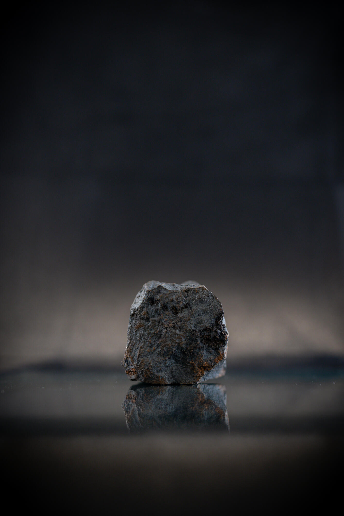 Isolated manganese specimen from the USGS mineral collection.