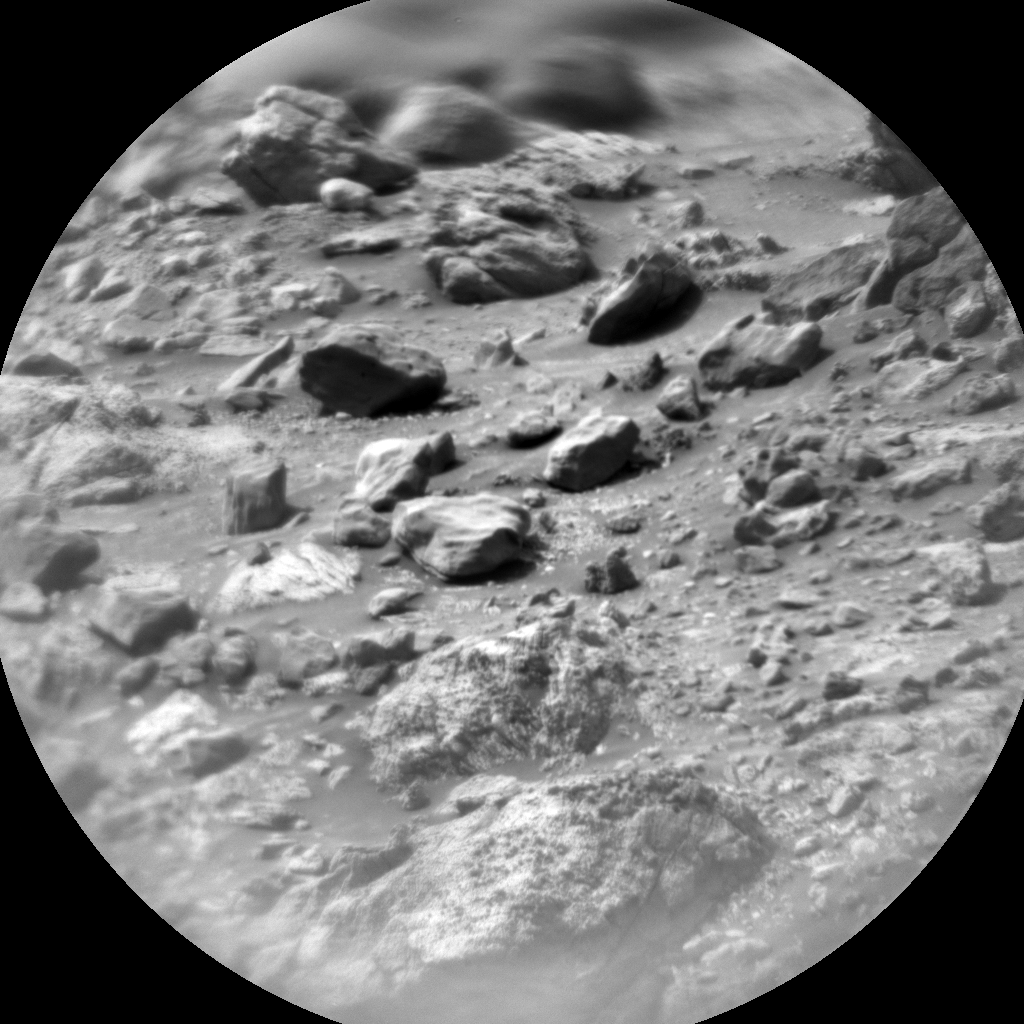 Image of the Mars surface from NASA's Mars rover Curiosity on Sol 4158