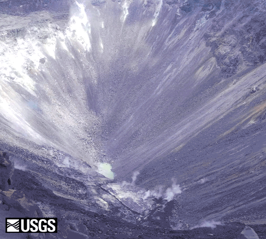 Halema‘uma‘u water pond—animated image file