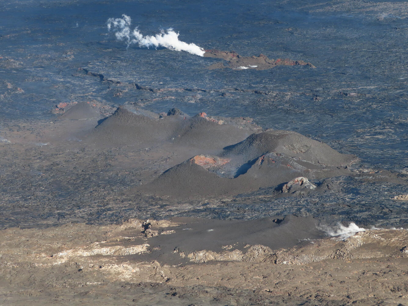 color photograph of inactive vents