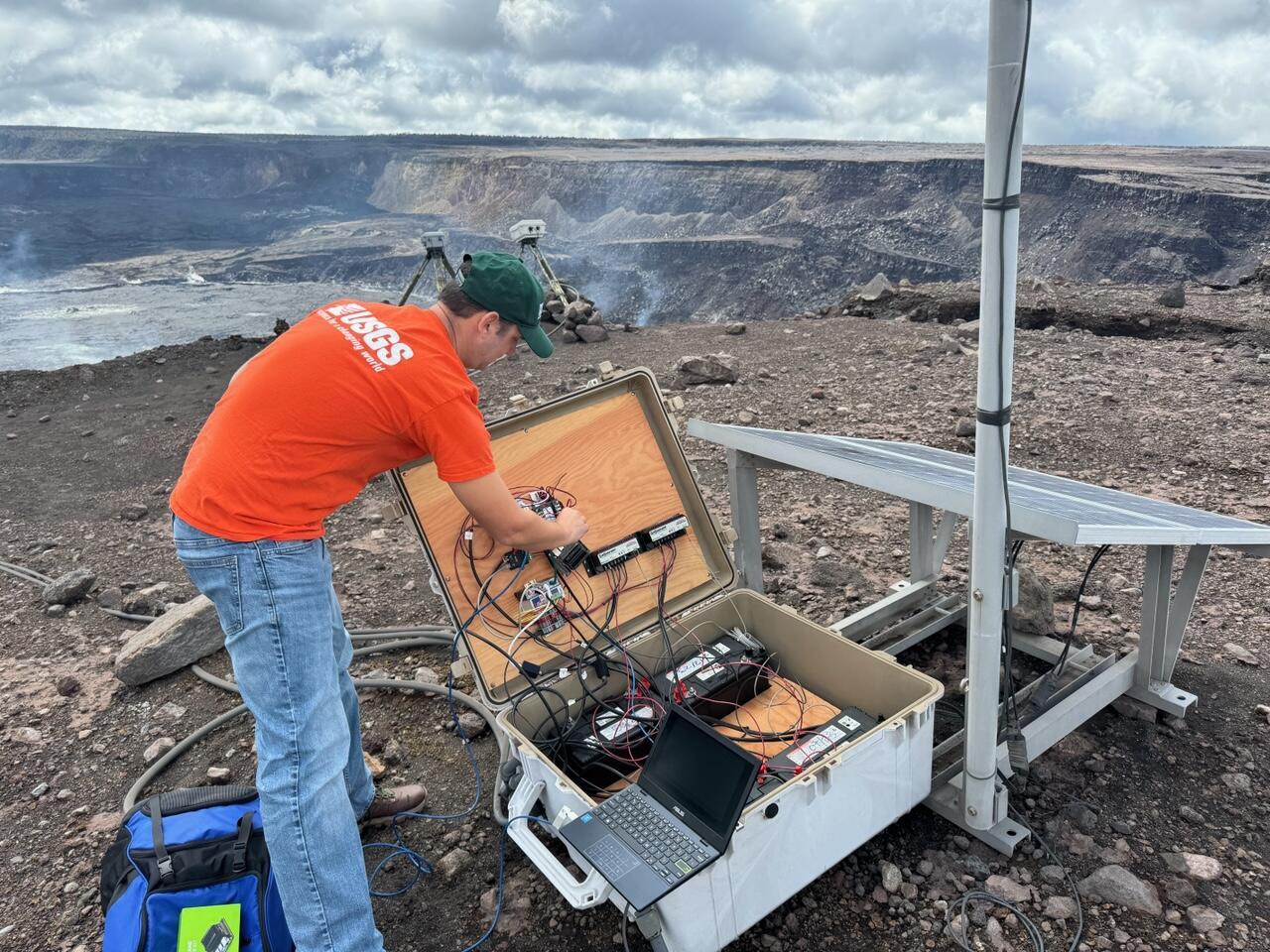 Photo and Video Chronology — Kīlauea gravity survey and summit
