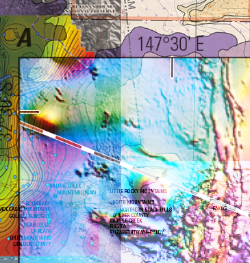 Collage of USGS Maps.